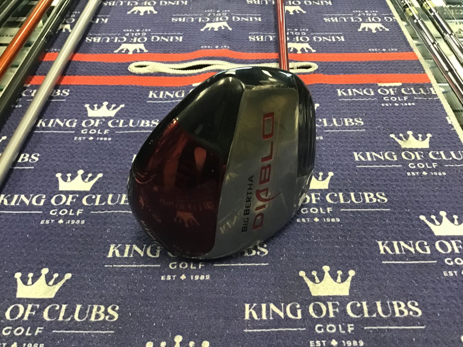 Used Callaway Diablo Big Bertha Driver LH Stiff