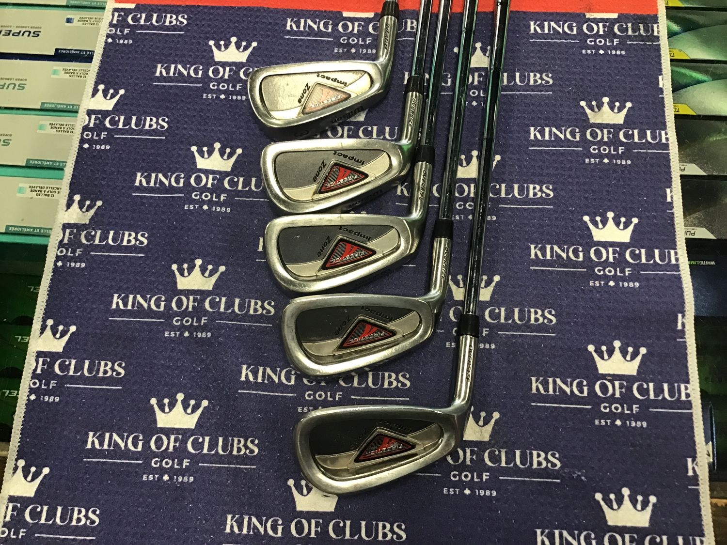 Used Wilson Firestick iron set 3-9 LH