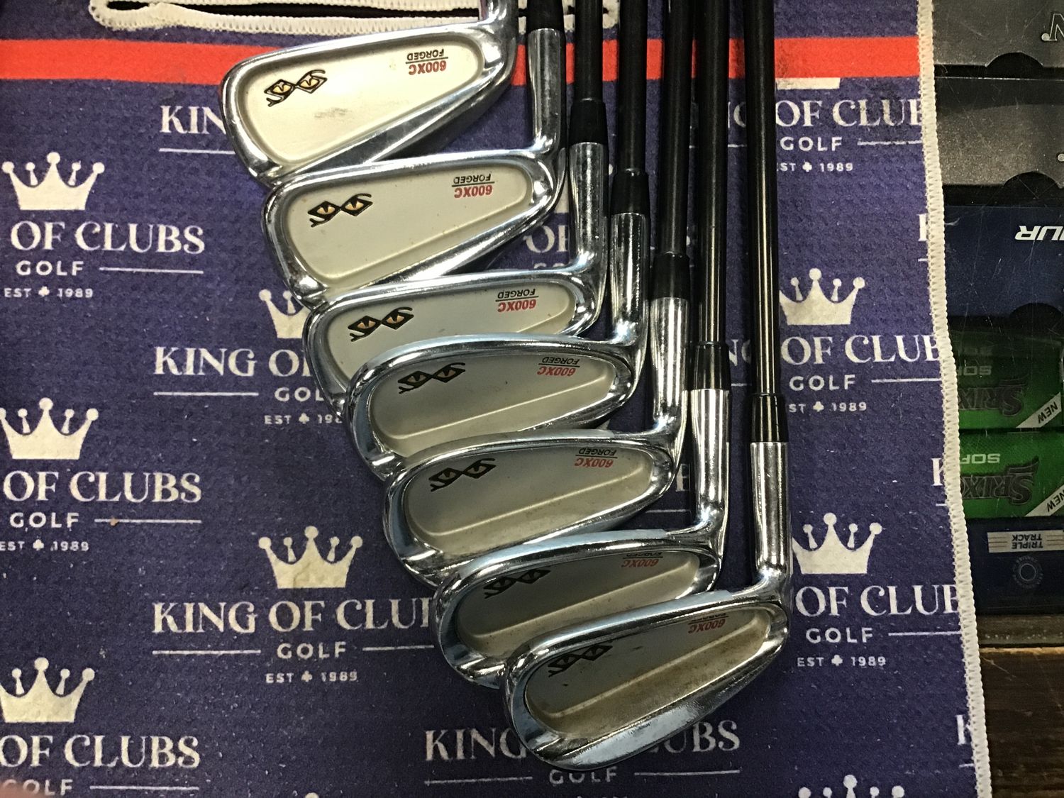 Used LH 600xc Forged iron 4-p