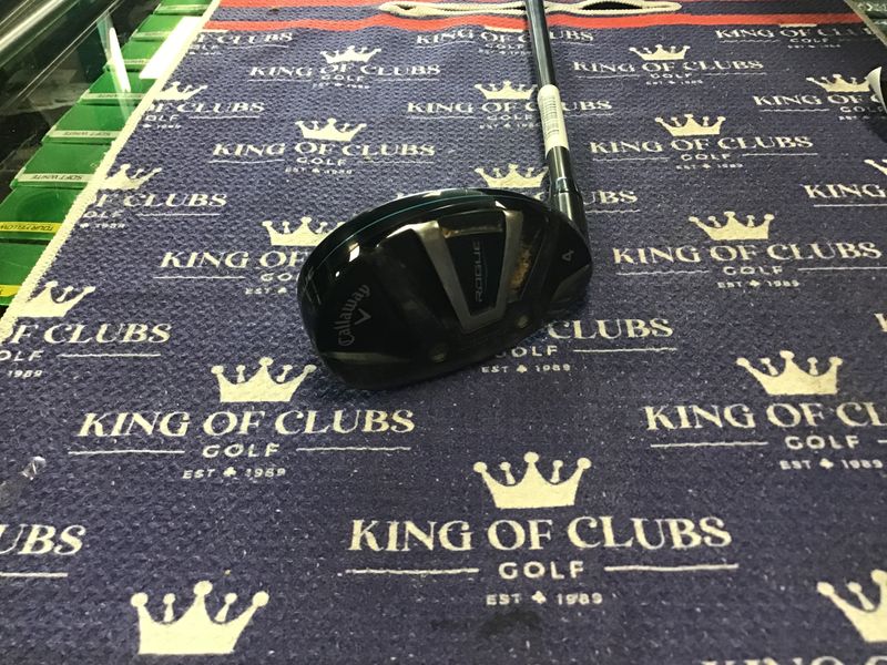 Used Callaway Rogue 4 Hybrid LH Stiff