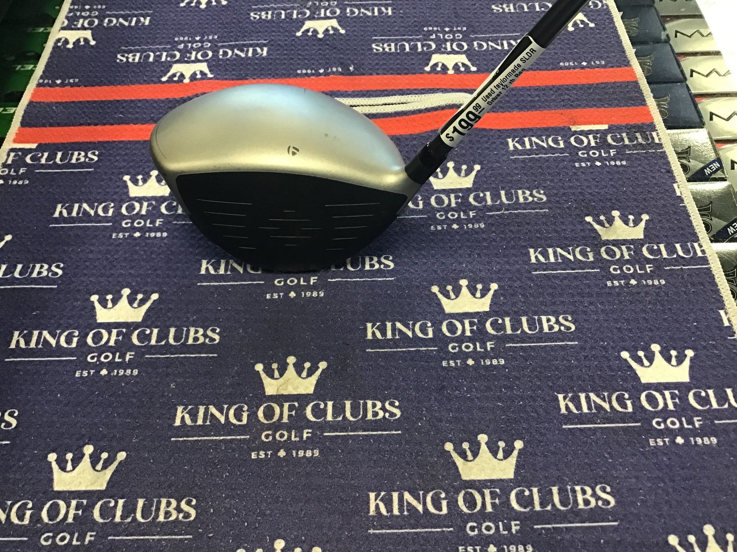 Used taylormade SLDR Driver 12 rh Reg