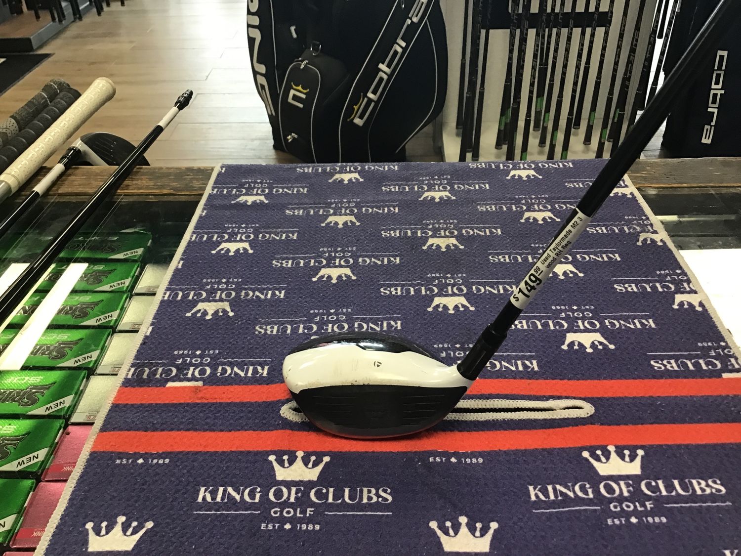 Used Taylormade M2 3 wood RH Reg