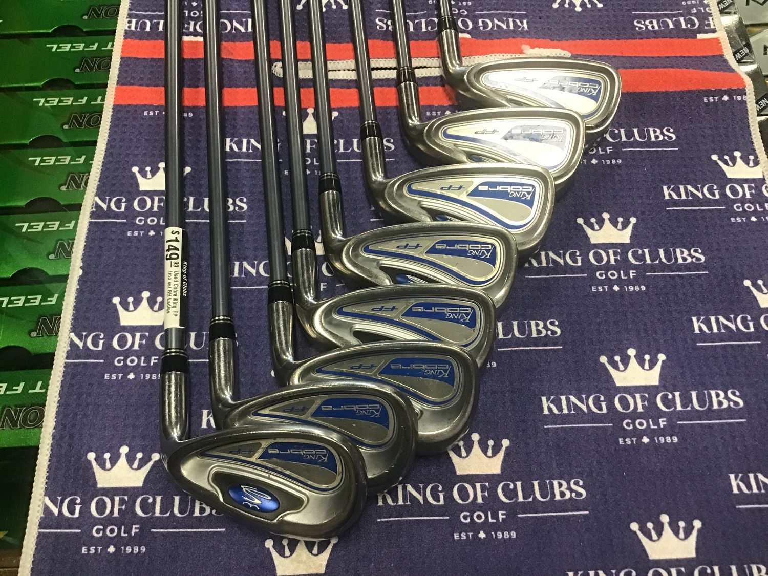 Used Cobra King FP Iron set RH Ladies