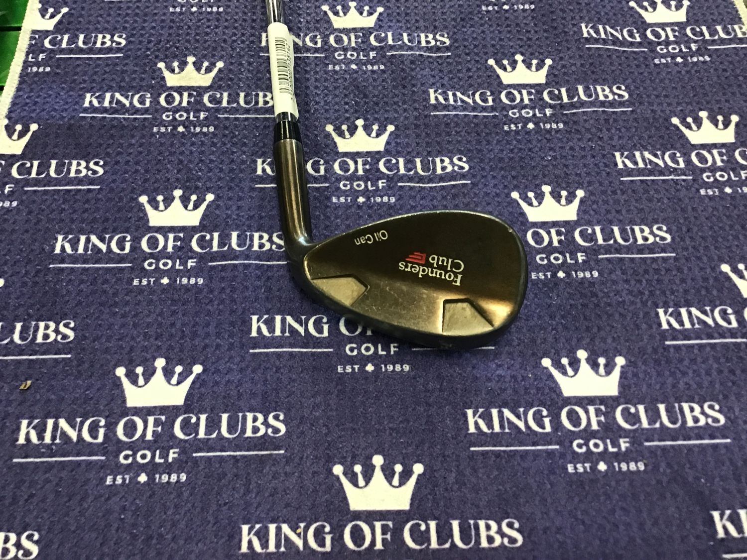 Used Founders Club oil can 54 Degree Wedge