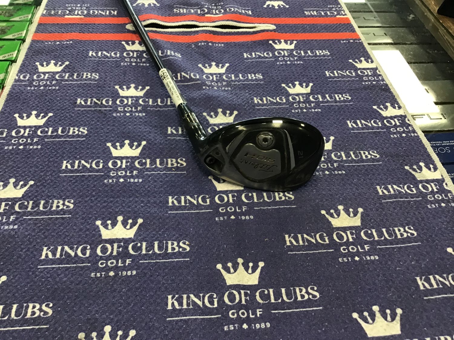 Used Titleist 910 H RH 21 Degree Reg Flex