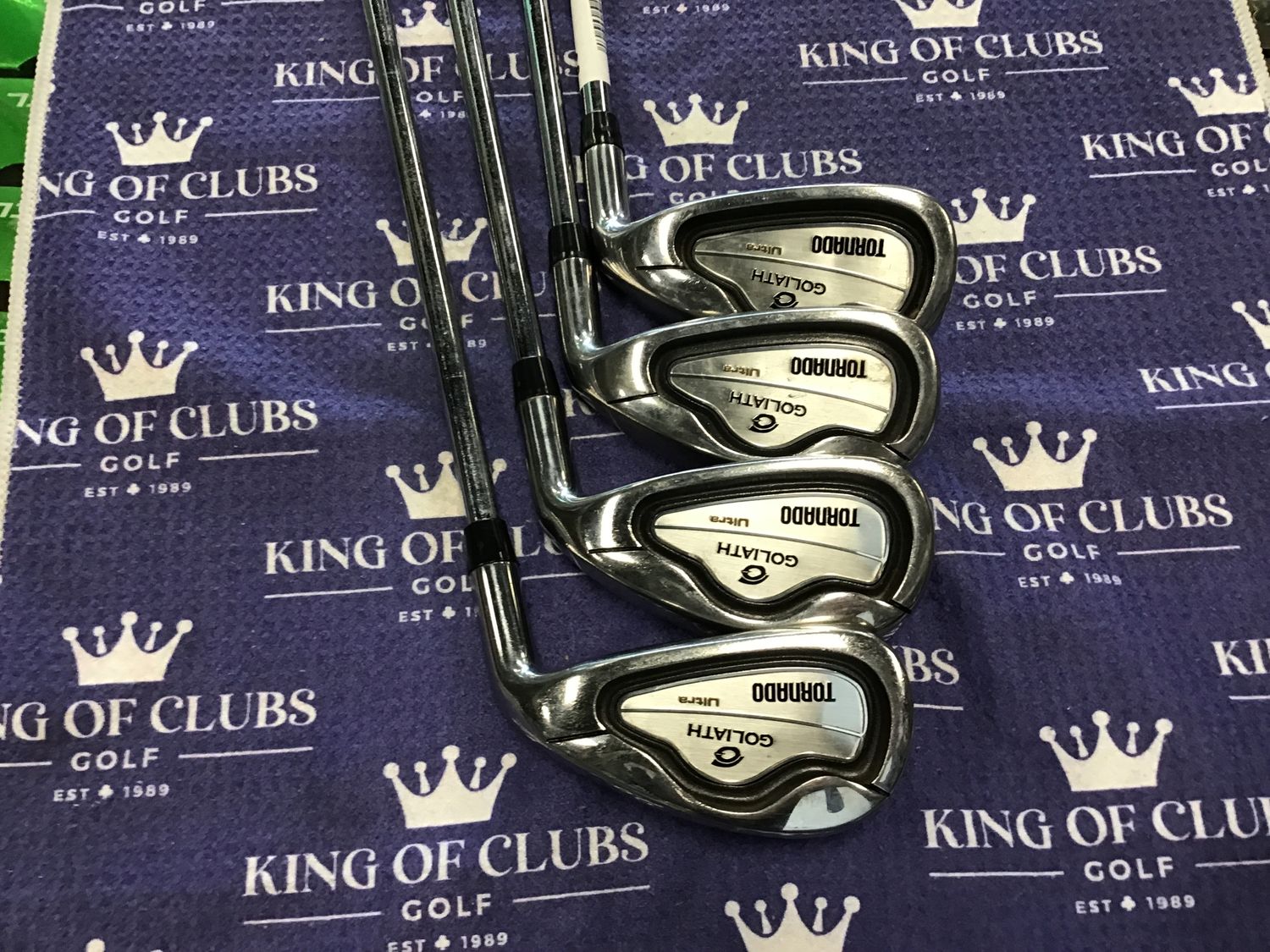Used Goliath Tornado Iron set RH