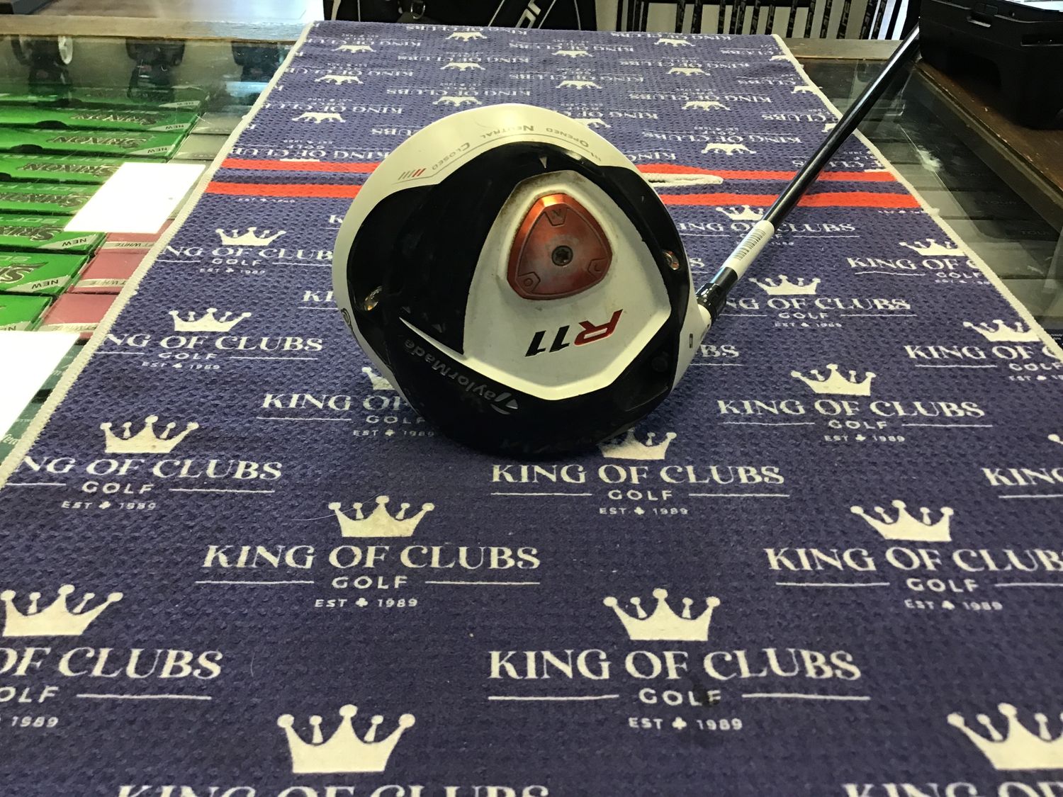 Used Taylormade R11 Driver 9 LH Reg