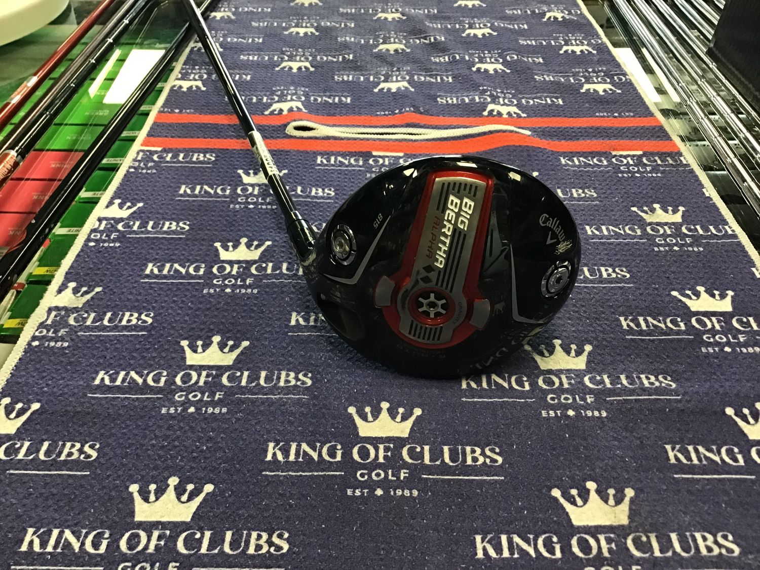 Used Callaway Big Bertha Alpha 815 Driver RH 10.5 Stiff Shaft