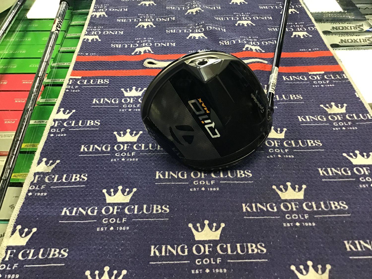 Used LH Taylormade QI 10 Max Driver X-Stiff