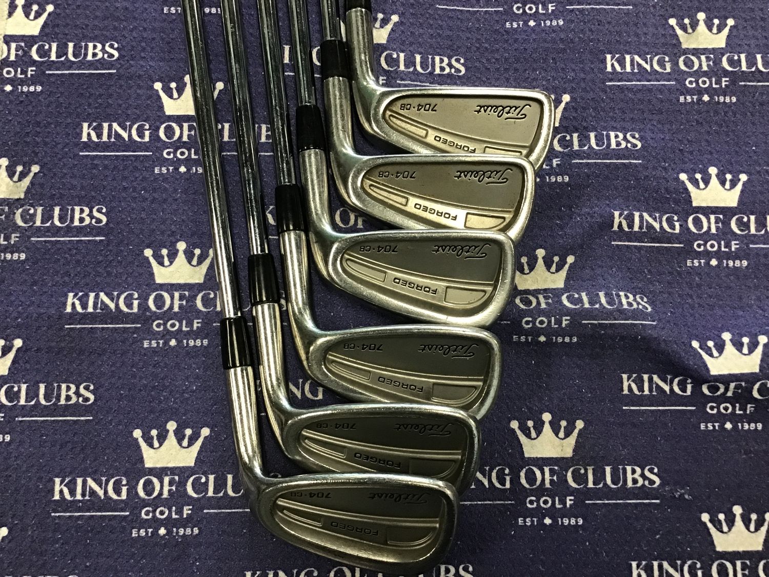Used Rh Tirleist 704 Irons 5-P