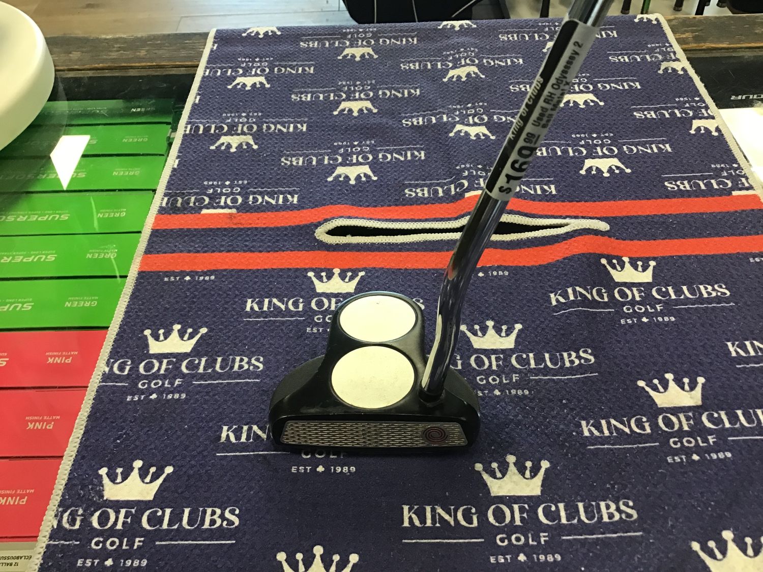 Used RH Odyssey 2 Ball Metal X