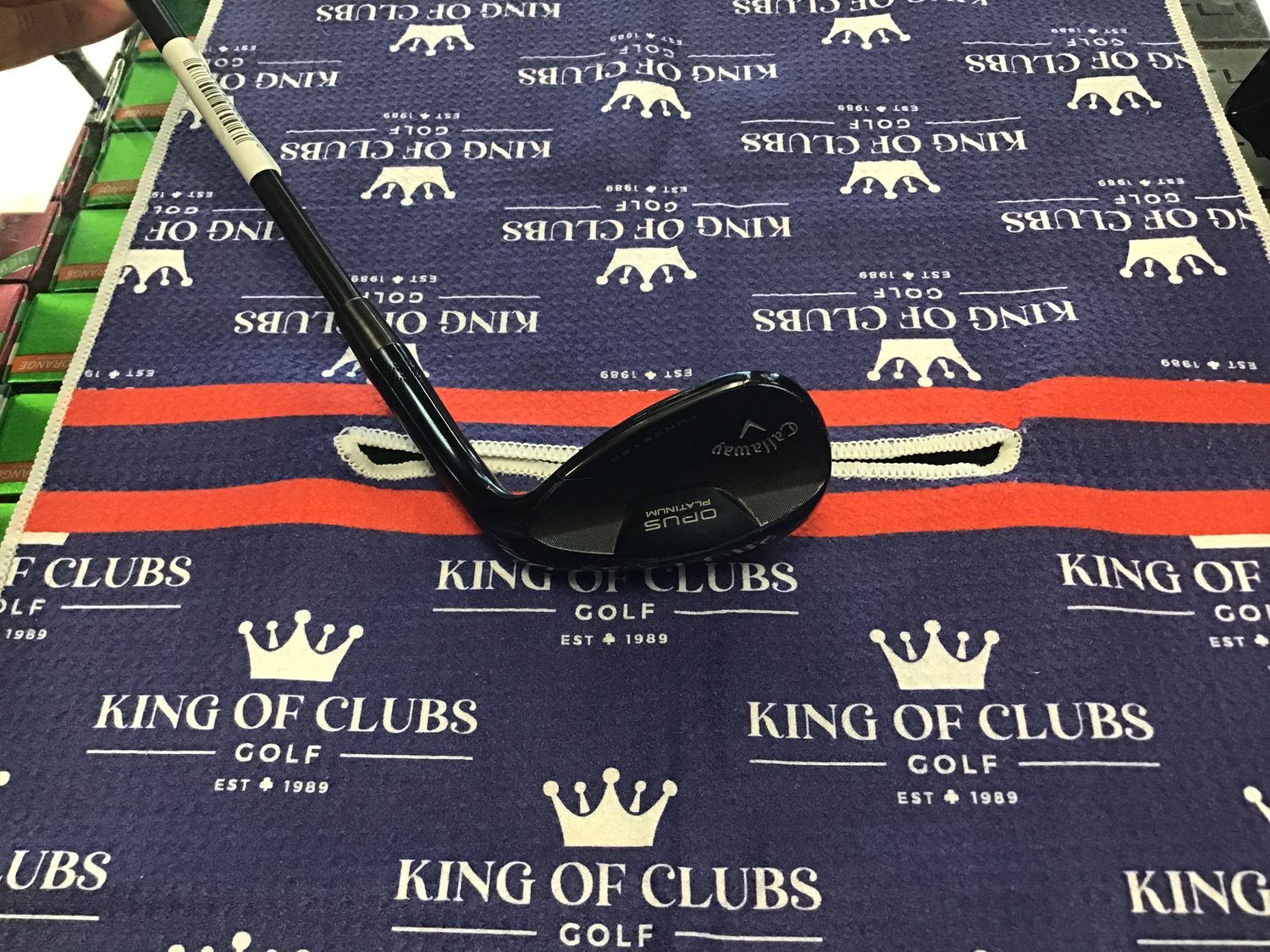 Used Callaway Opus Patinum 60.10s RH Wedge