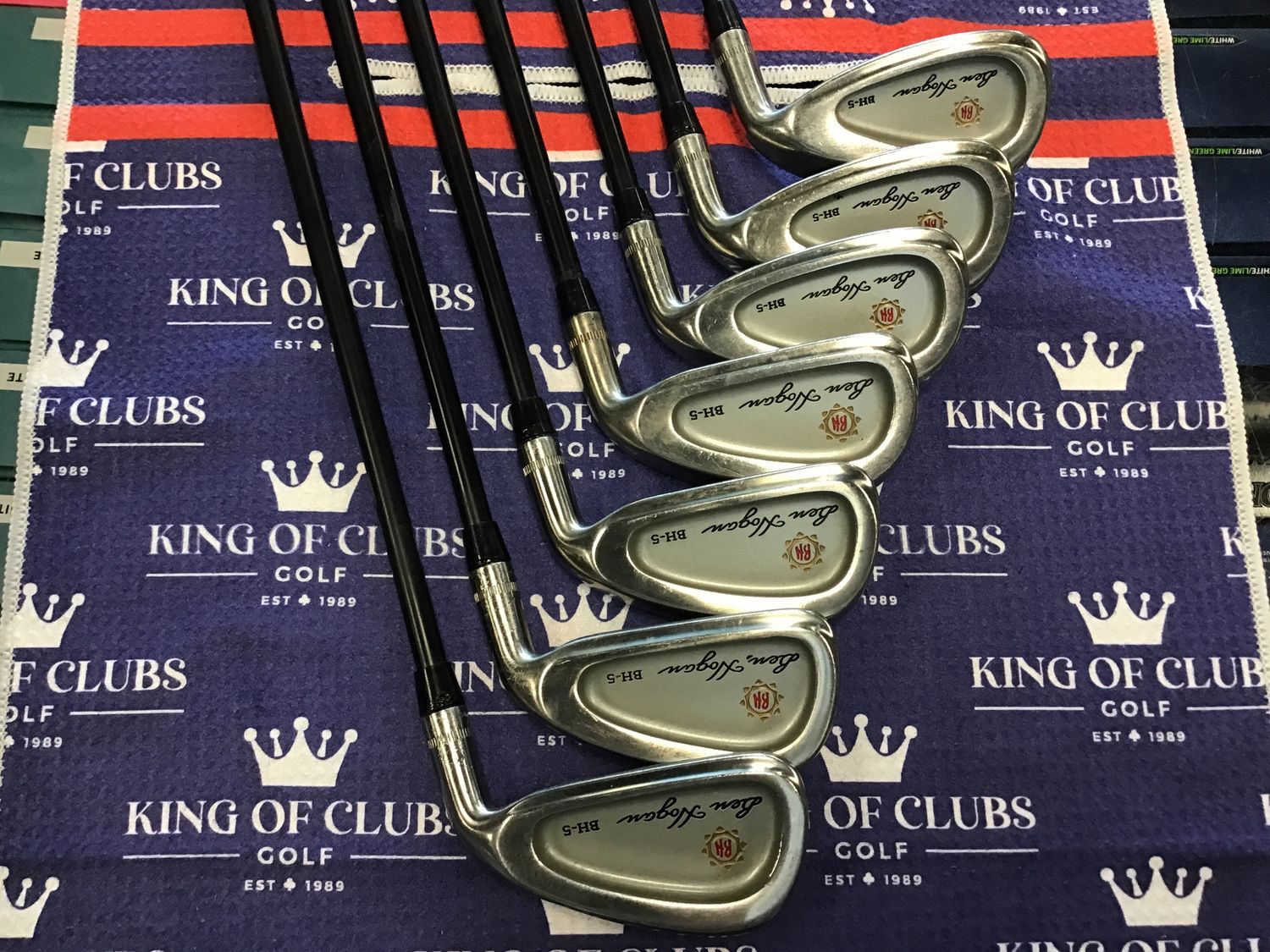 Used Ben Hogan BH-5 Irons Graphiet Reg Shafts 4-PW