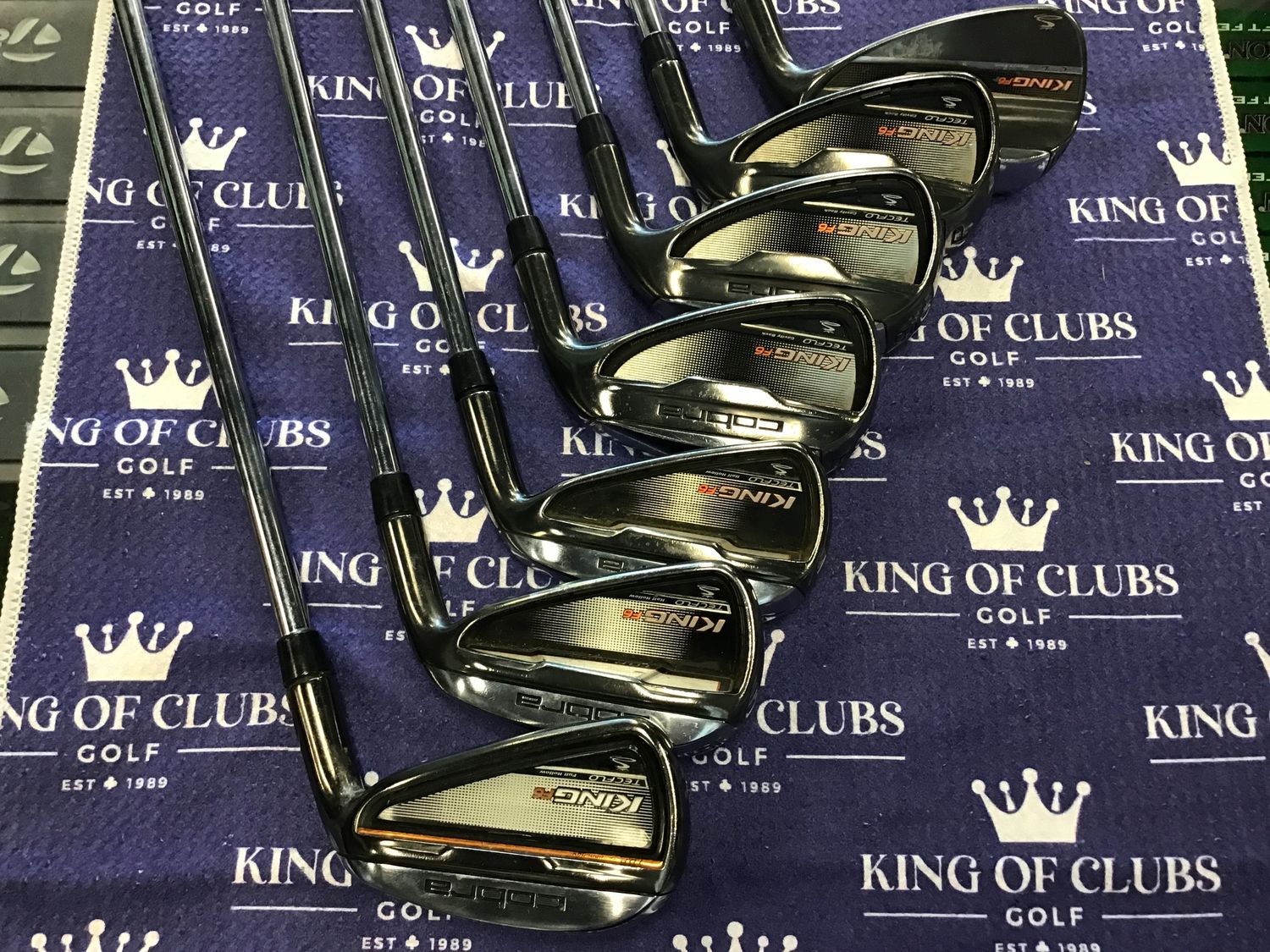 Used Cobra King F6 Irons 5-PW+GW