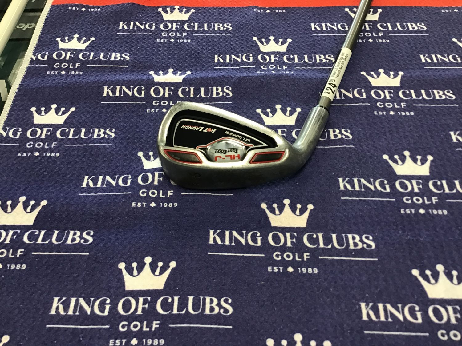 Used LH Tour edge Hot Launch Red 9/P Wedge