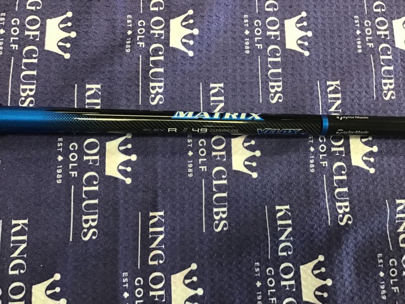 Used Taylormade Matrix 49 gram Regular driver Shaft