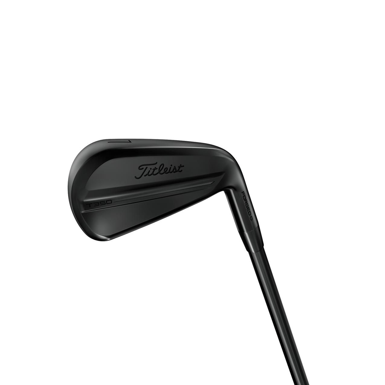 Titleist Limited Edition - T350 4-PW Black Iron Set With Steel Shafts