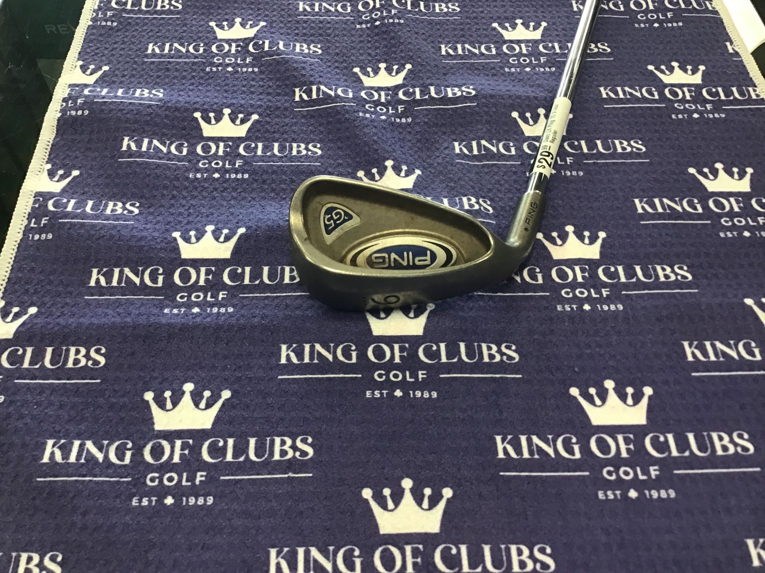 Used LH Ping G5 9 Iron Regular