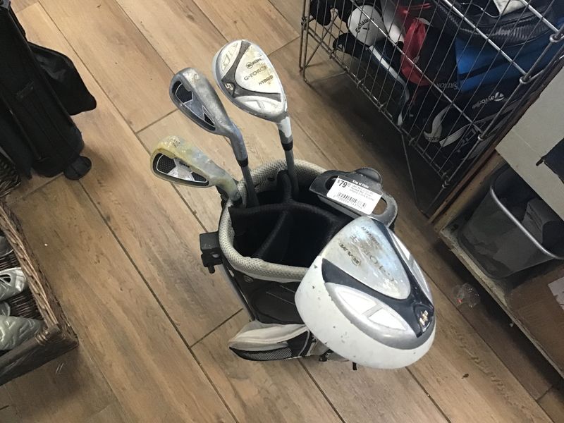 Used Ram G Force Junior paclage Driver, Hybrid, 2 Irons and putter