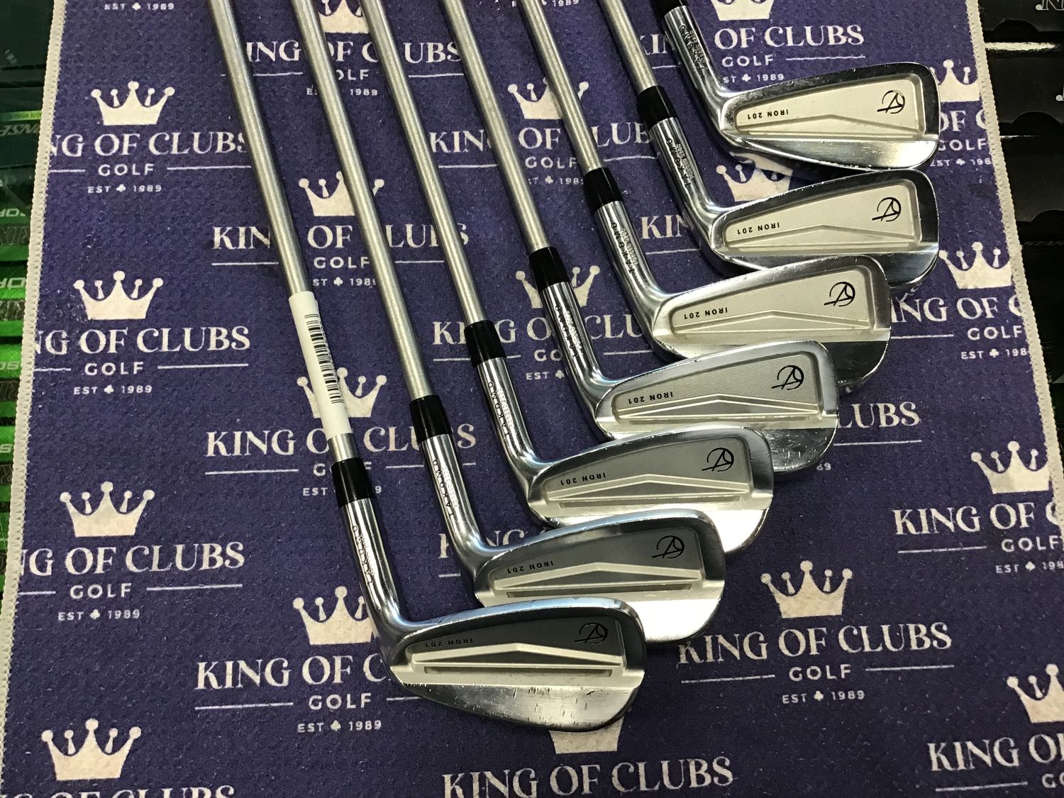 Used Takomo 201 Iron Set 4-PW RH