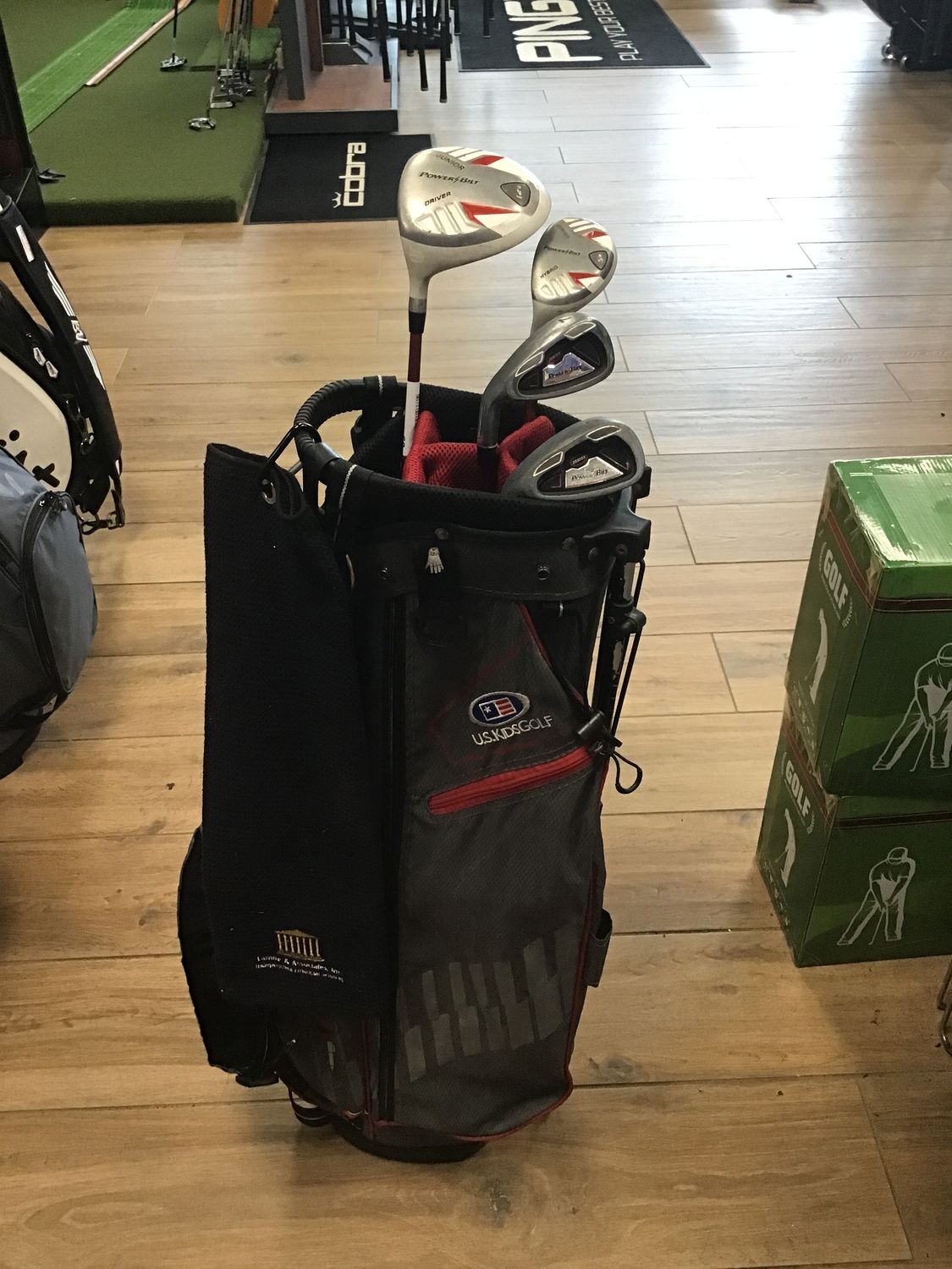 Used Powerbilt Golf Jr set LH
