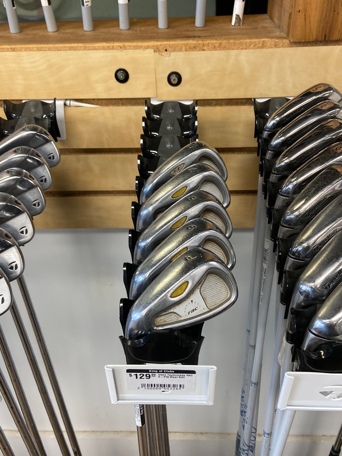 Used Taylormade RAC 6-PW Steel Stiff