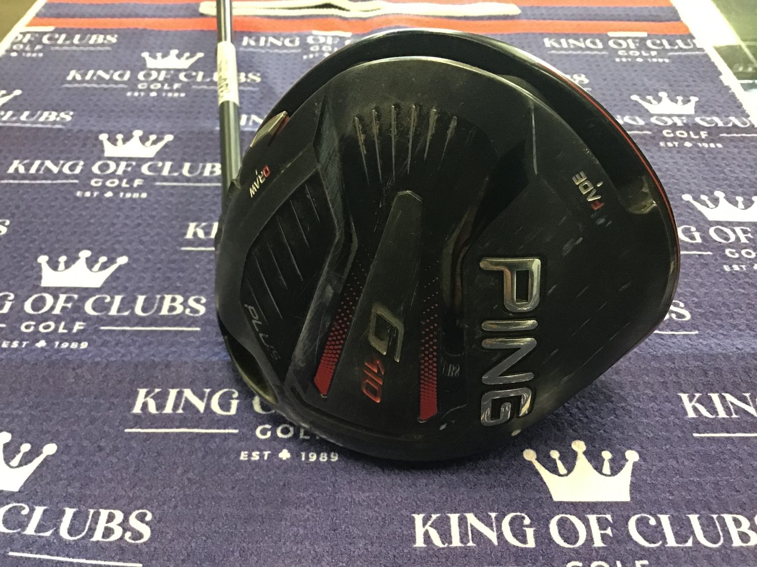 Used Ping G410 Plus RH Driver Stiff Shaft
