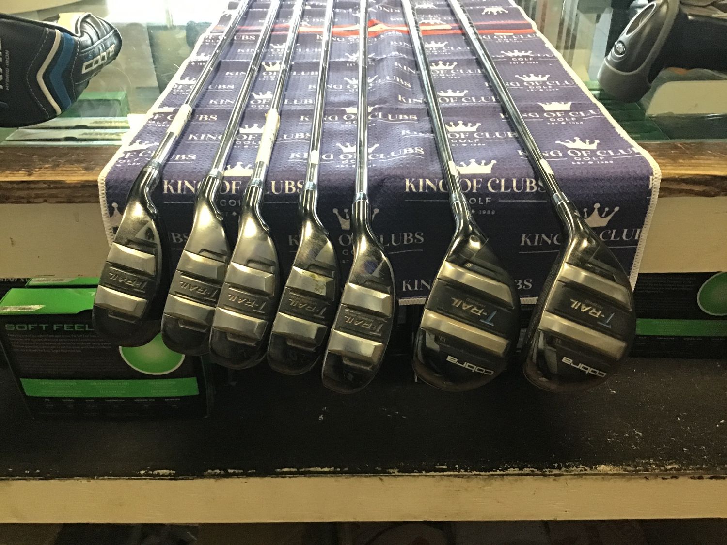 Used Cobra T-Rail Combo Ladies 4-PW RH