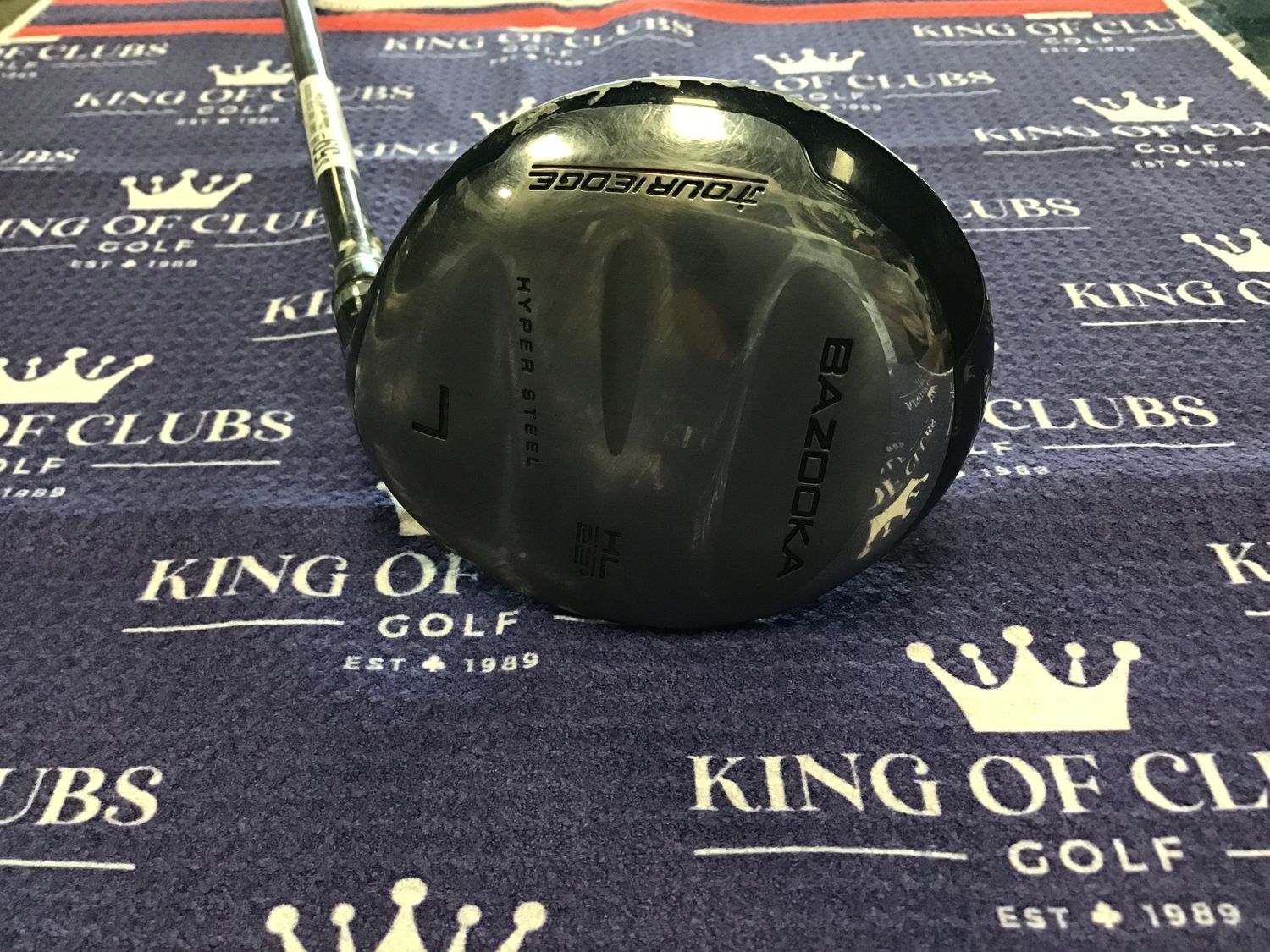 Used Tour Edge Bazooka 7 Wood RH Stiff Flex