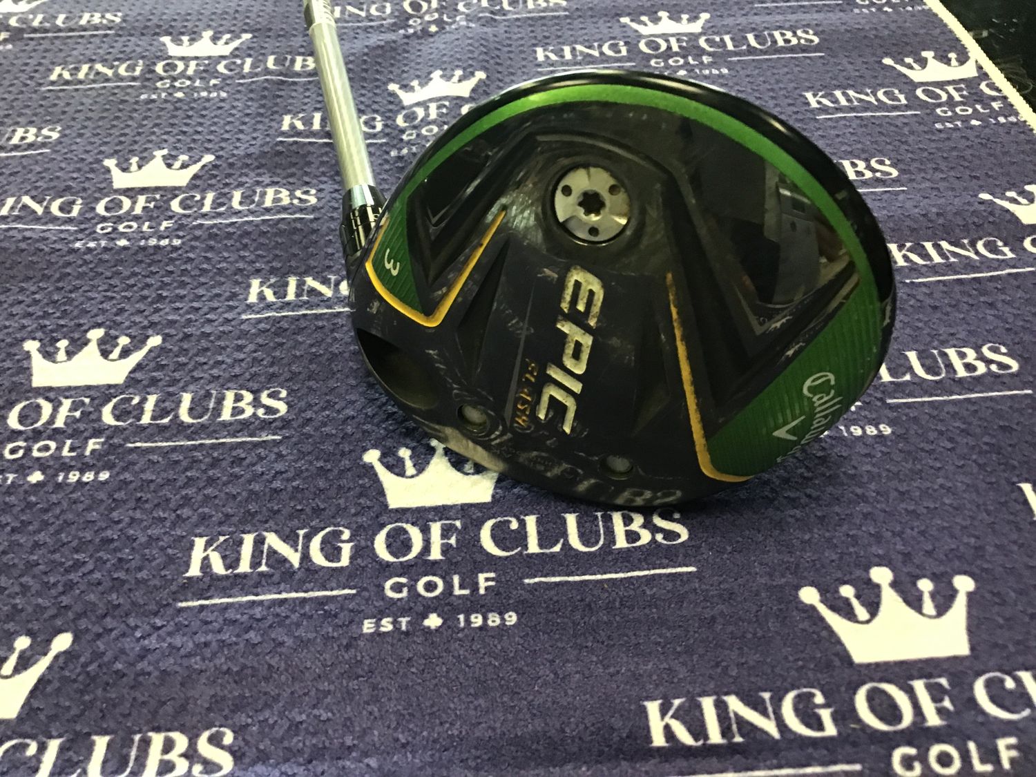Used Callaway Epic Flash 3 Wood RH Even Flow 6.0 Stiff