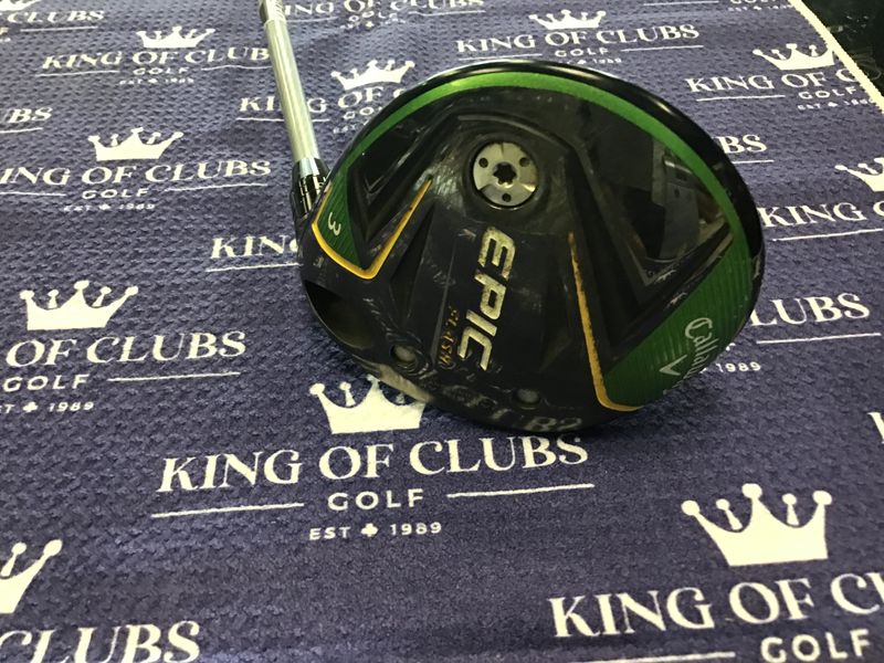 Used Callaway Epic Flash 3 Wood RH Even Flow 6.0 Stiff