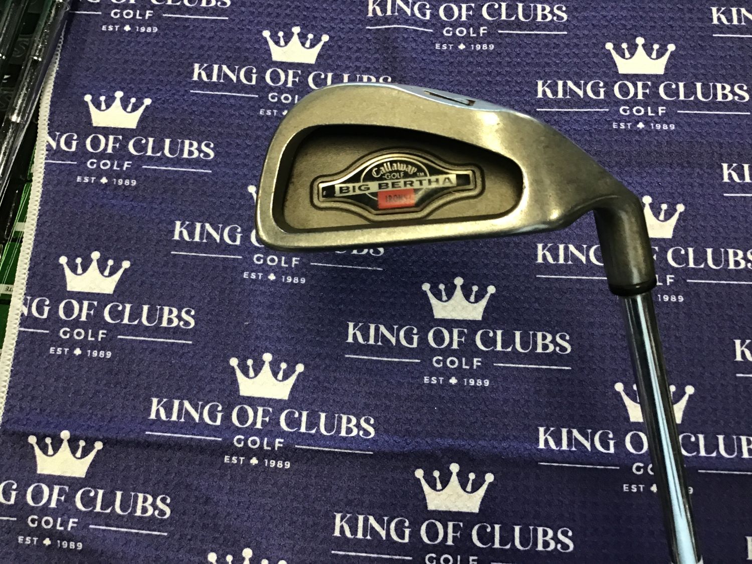Used Callaway Big Bertha 7 Iron RH Steel Shaft