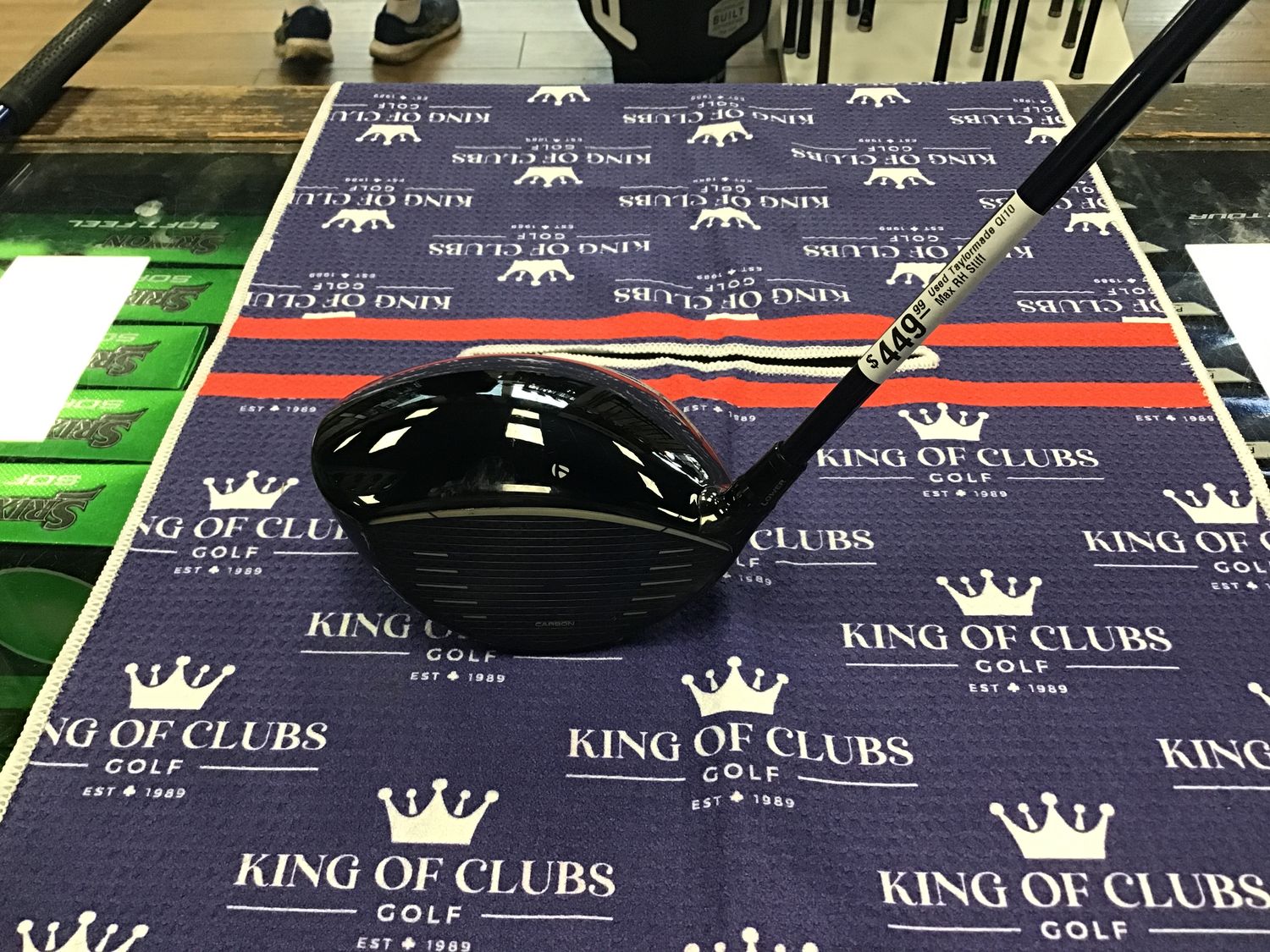 Used Taylormade Qi10 Max RH Stiff