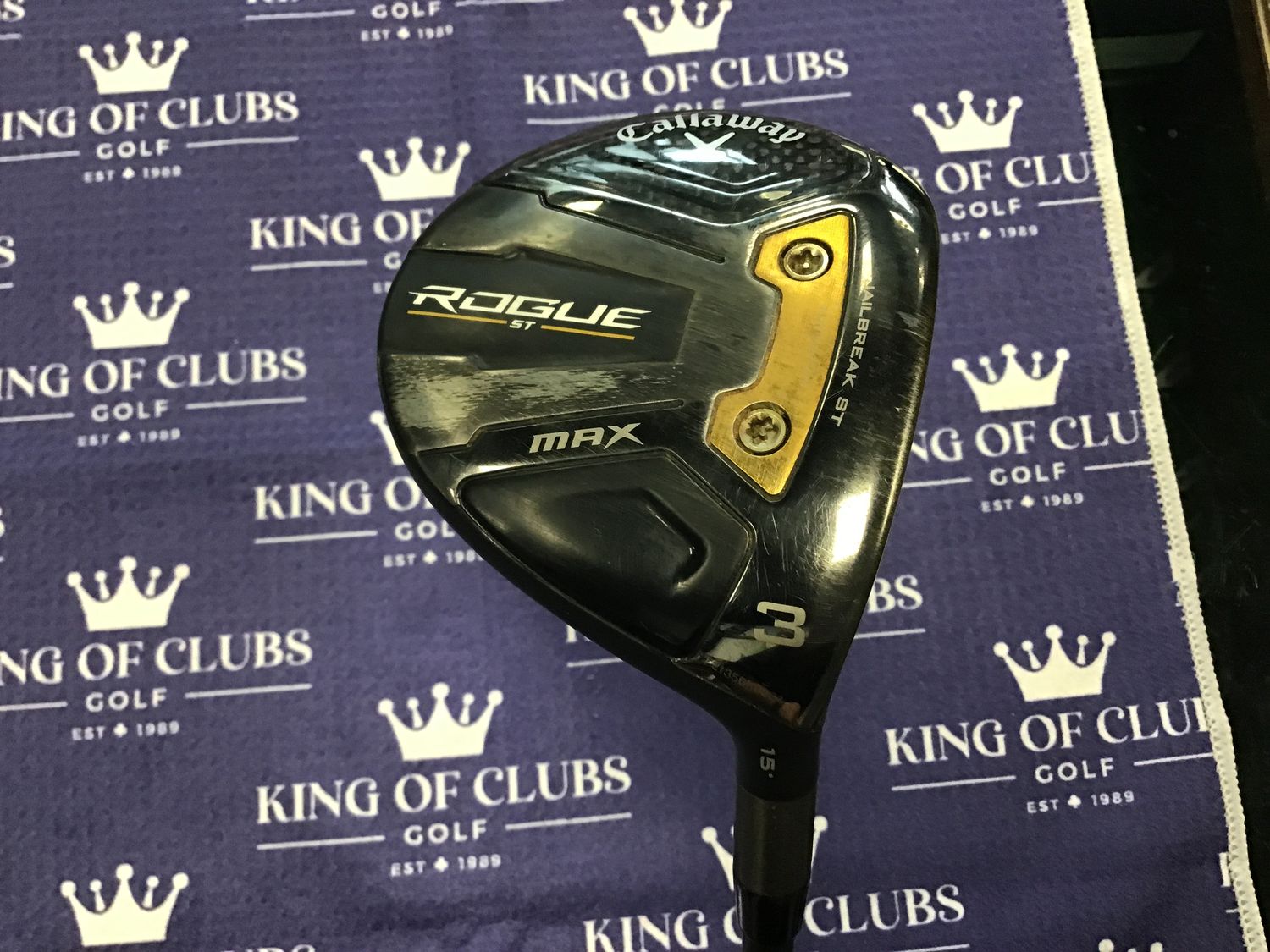 Used Callaway Rogue ST MAx 3 Wood RH Reg Flex