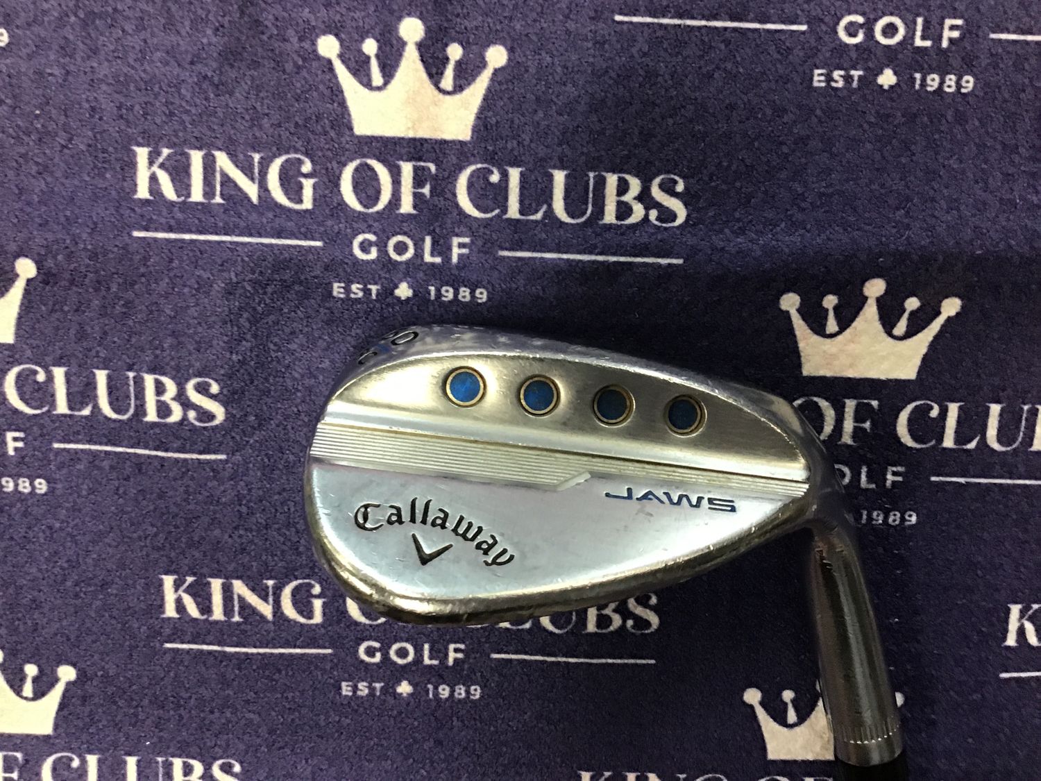 USed Callaway Jaws Raw 60.08 C Wedge RH
