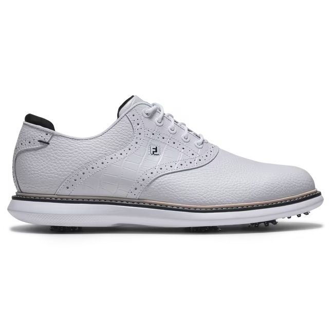 FootJoy Traditions Men White/Black/Pink 9.5