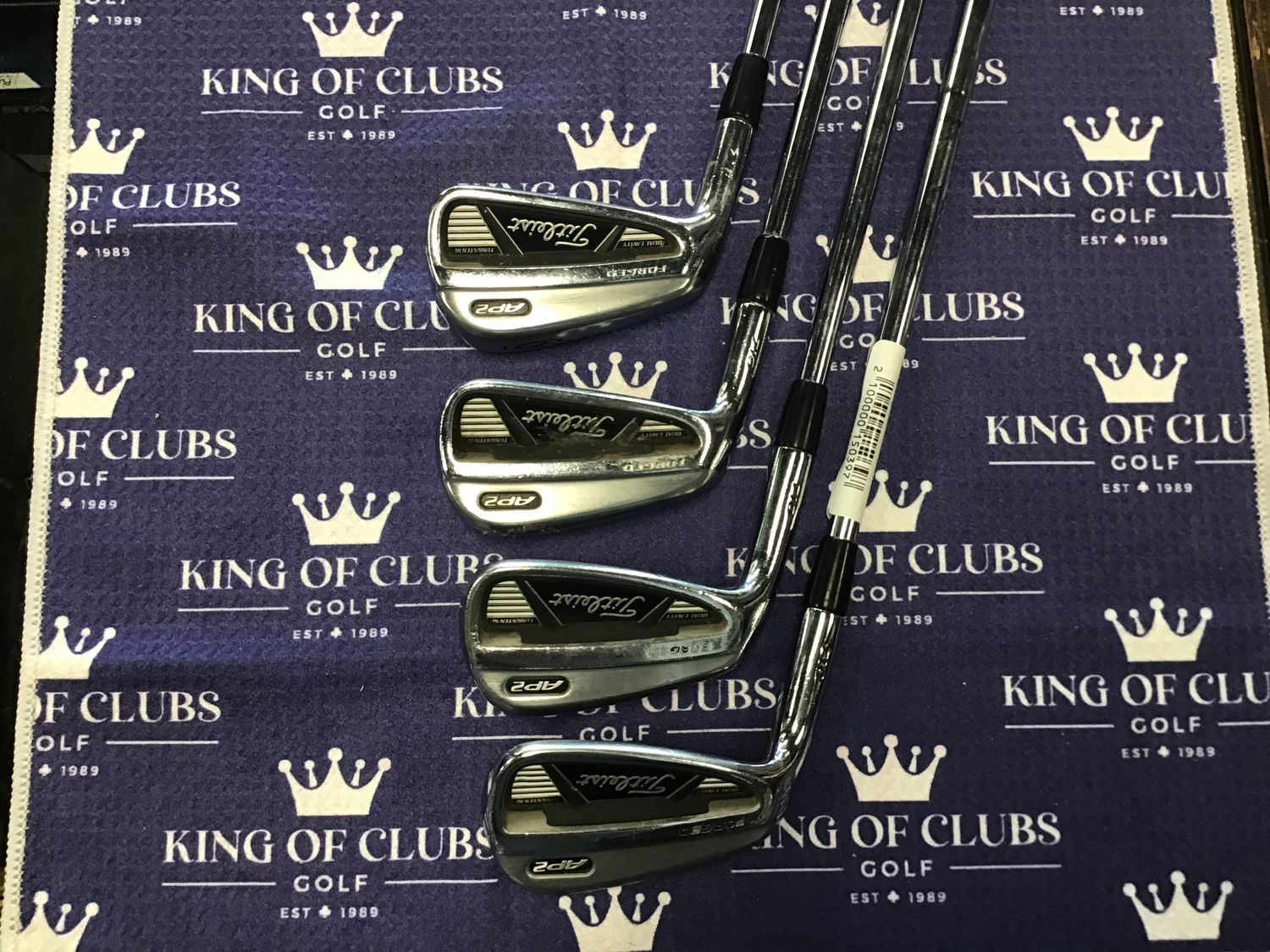 Used LH Titliest AP2 710 Irons 6-9