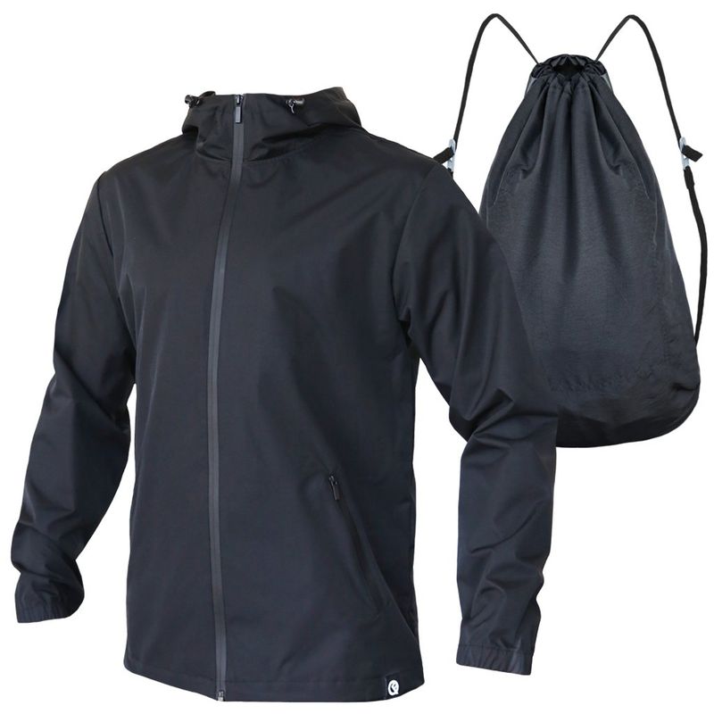 Impermeable Negro
