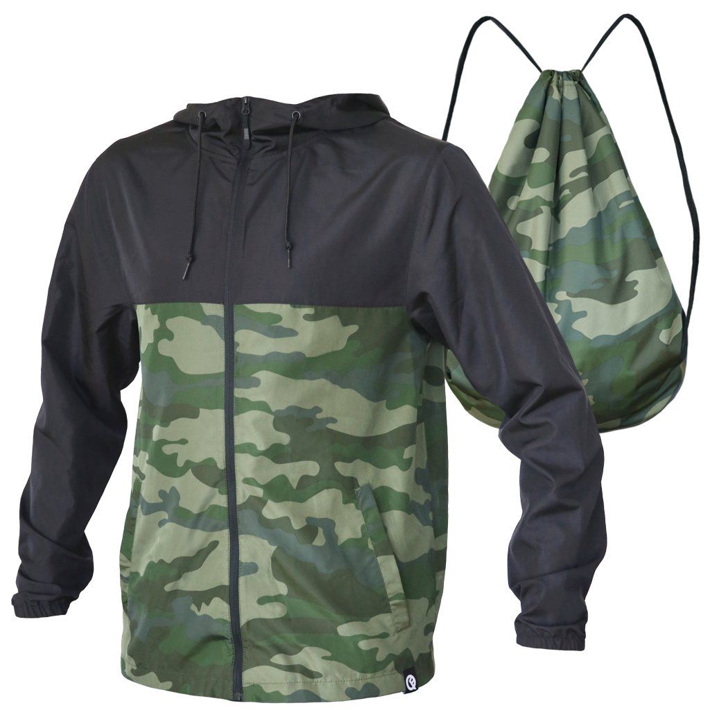 Rompevientos Camo/Negro