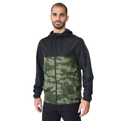 Rompevientos Camo/Negro