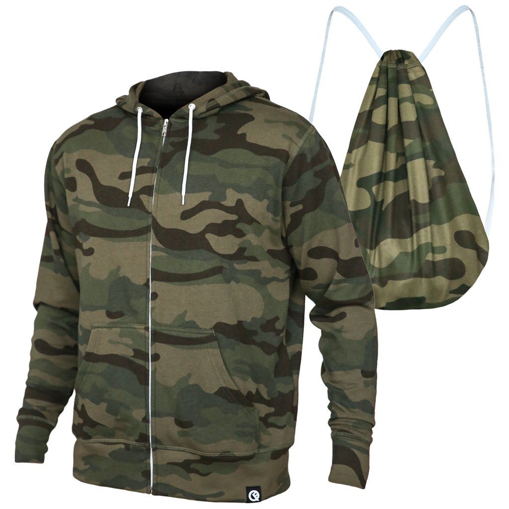 Sudadero Zipper Lite Camo