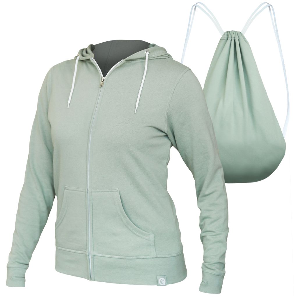 Sudadero Damas Verde Claro