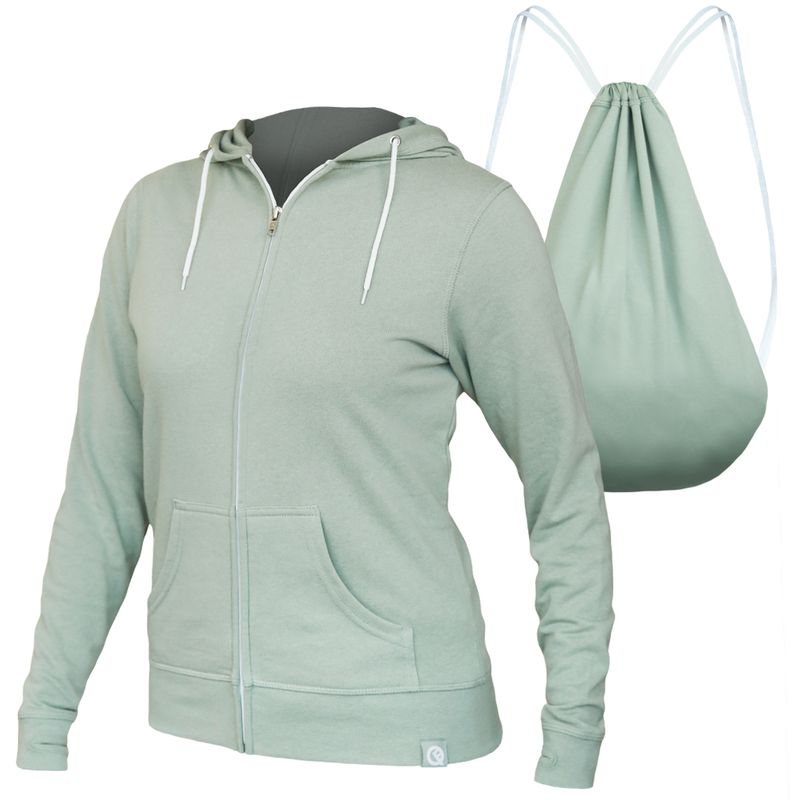 Sudadero Damas Verde Claro
