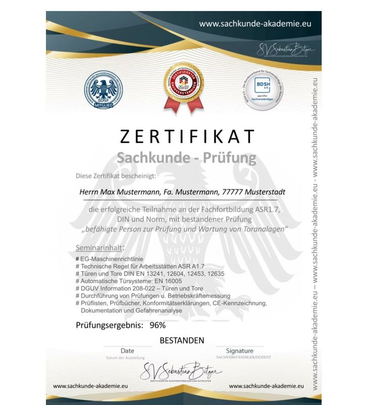 E-Learning Seminar ASR1.7 mit Zertifikat E-Learning Seminar ASR1.7 mit Zertifikat