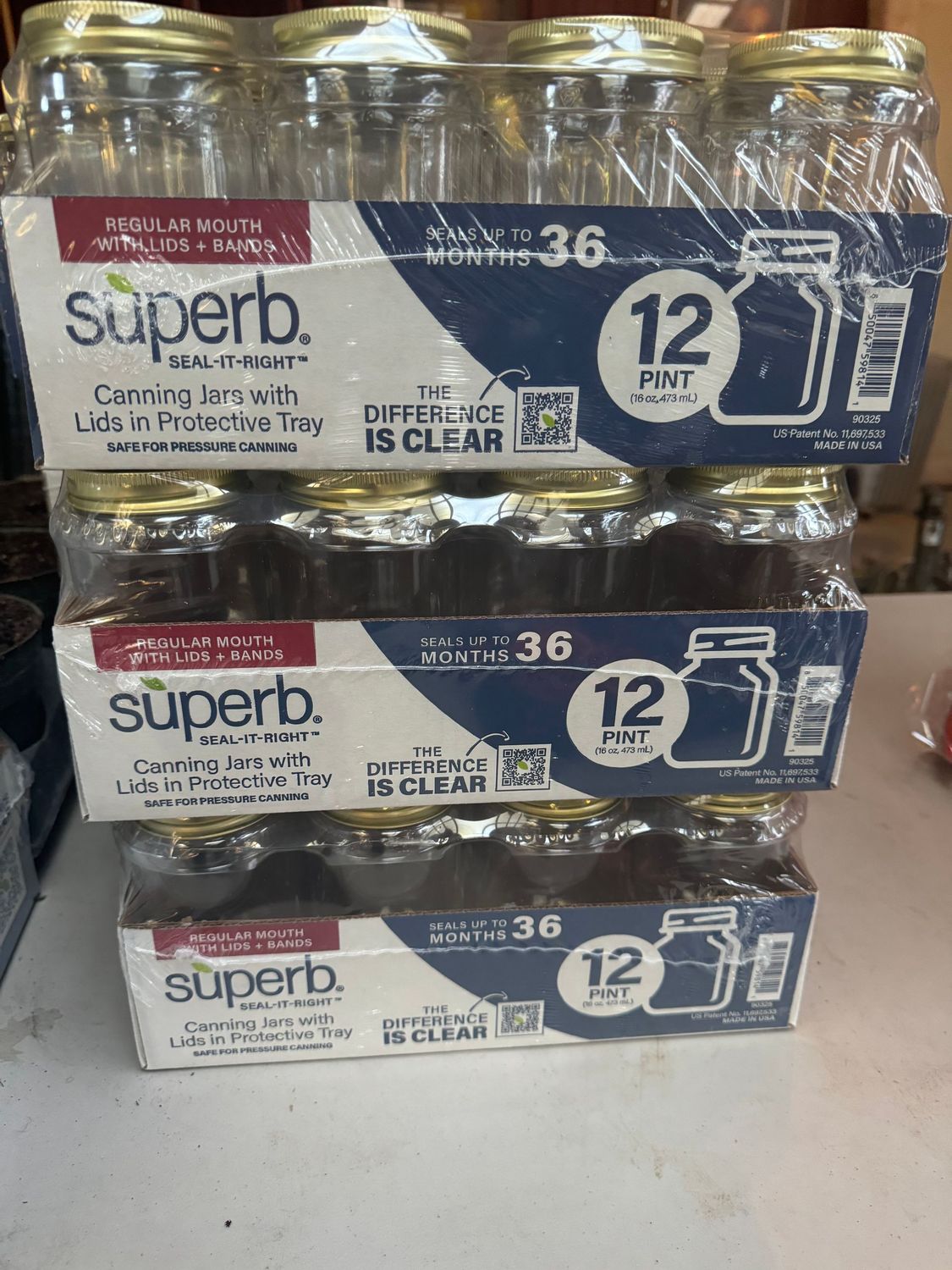 Canning Jars (x12)