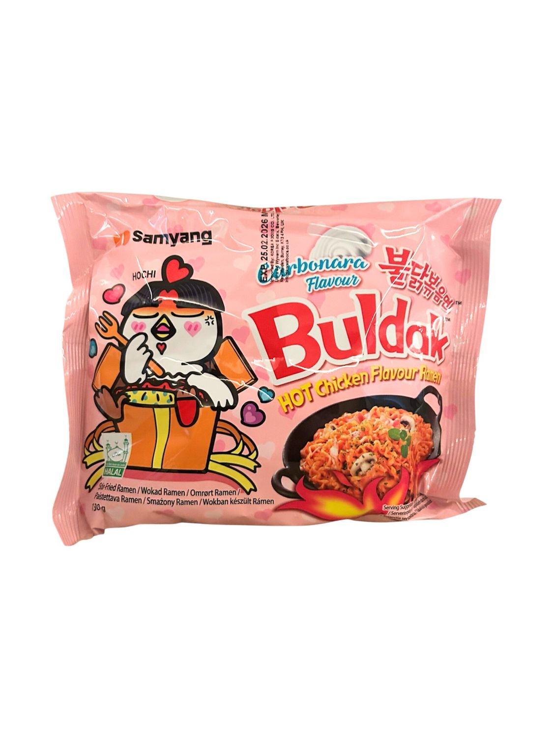 Samyang Buldak Hot Chicken Carbonara