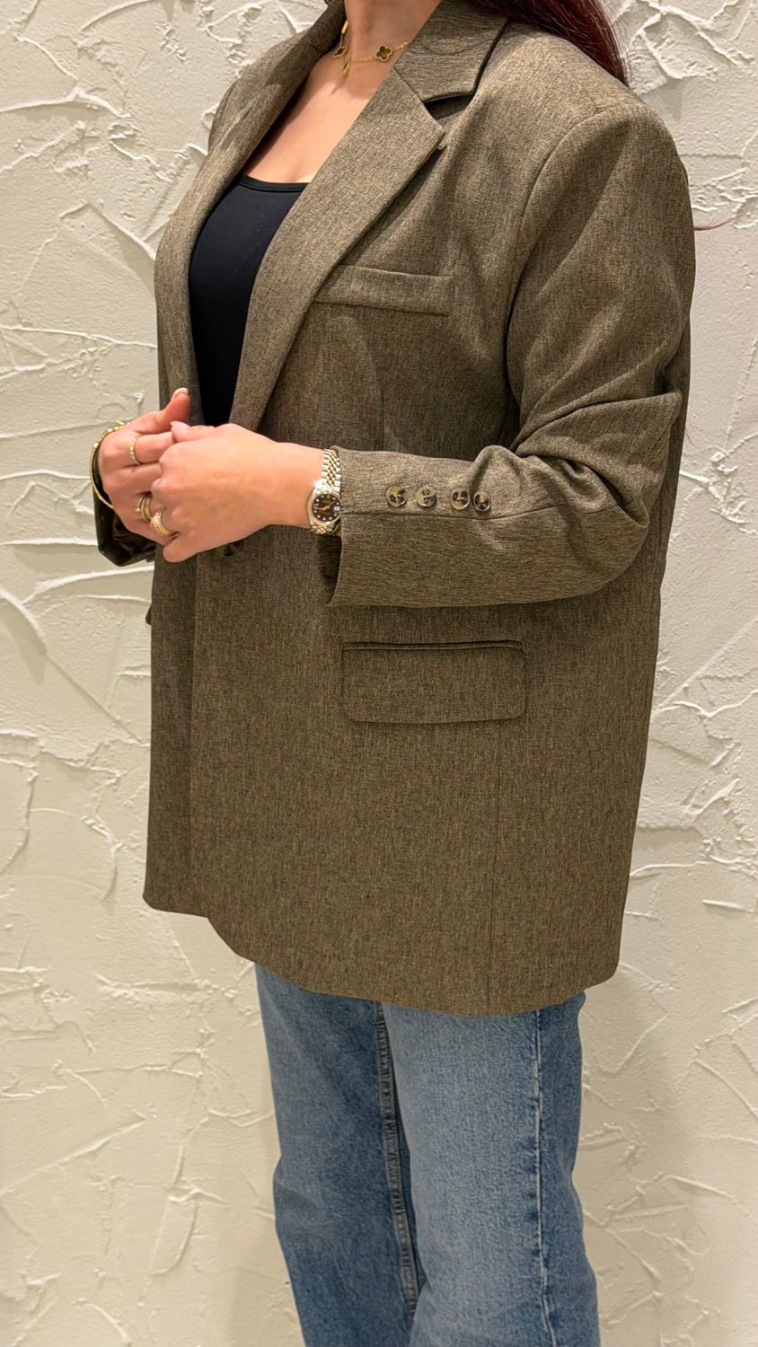 Nova brown blazer
