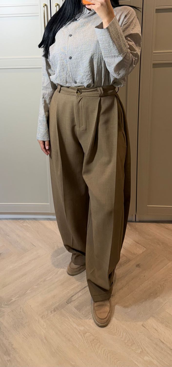 Mocha balloon pantalon