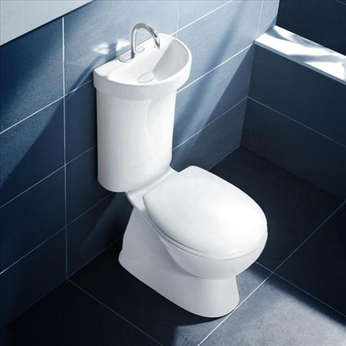 Caroma Profile 5 Toilet Suite Deluxe with Intergrated Hand Basin