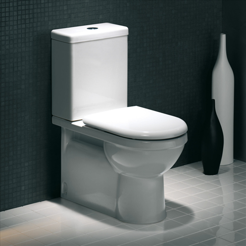 Fowler Newport Wall Faced Cube Toilet Suite